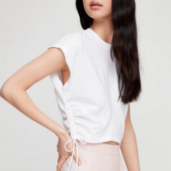 Aritzia Tops - Aritzia Ruched Side Tank